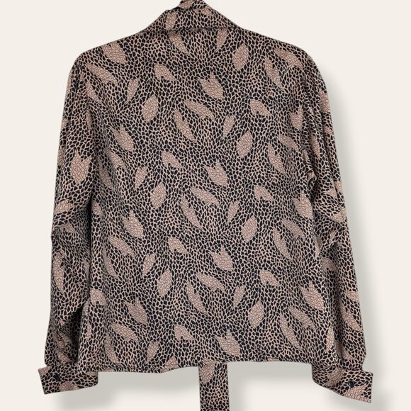 🍁Vintage Alluffe Blouse & Matching Neck Tie - Picture 6 of 10